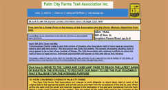 Desktop Screenshot of palmcityfarmstrails.com