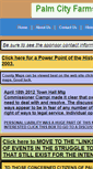 Mobile Screenshot of palmcityfarmstrails.com